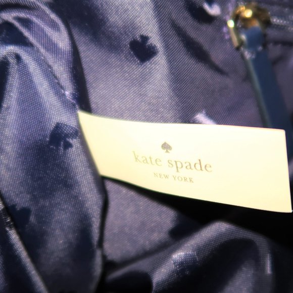 SOLD!!!Kate Spade Briar Lane Denim Satchel - Picture 11 of 12